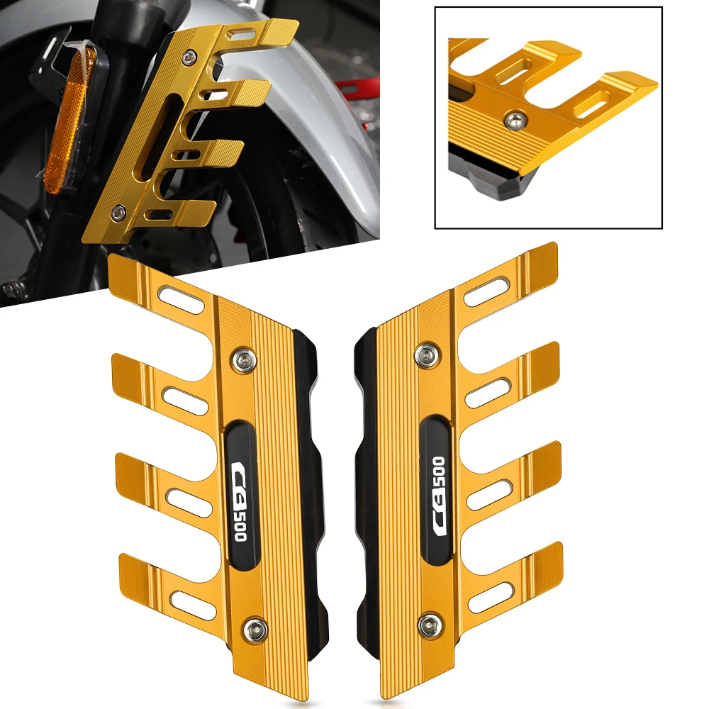 

Front Fender Side Protection Guard CB500 X / F Accessories For Honda CB500X CB500F CB500 CB 500X CB 500F CB 500 Mudguard Sliders