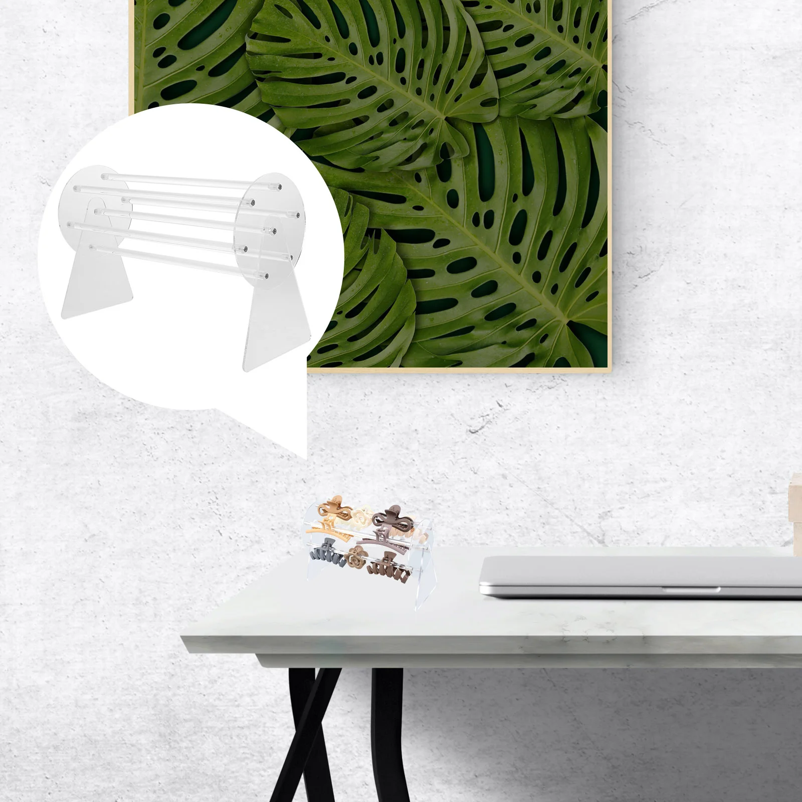 

Акриловый держатель-обруч для волос, подставка для часов, вешалка для ожерелья, браслета, органайзер для волос, повязка на голову, зажим для ювелирных изделий