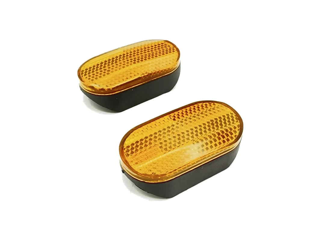 2 шт. крепление на руль безопасная светоотражающая наклейка в полоску