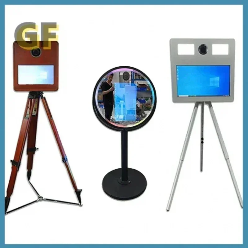 Портативная фотобудка Magic Mirror 70'' с функцией печати, универсальная подставка для фотосъемки (art.: 3920da607f016) - 3920da607f016