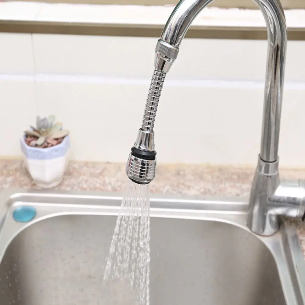 

1 Pcs 360° Rotating Faucet Extender Flexible Anti-splash Water Saver Creative 2 Mode Faucet Connector