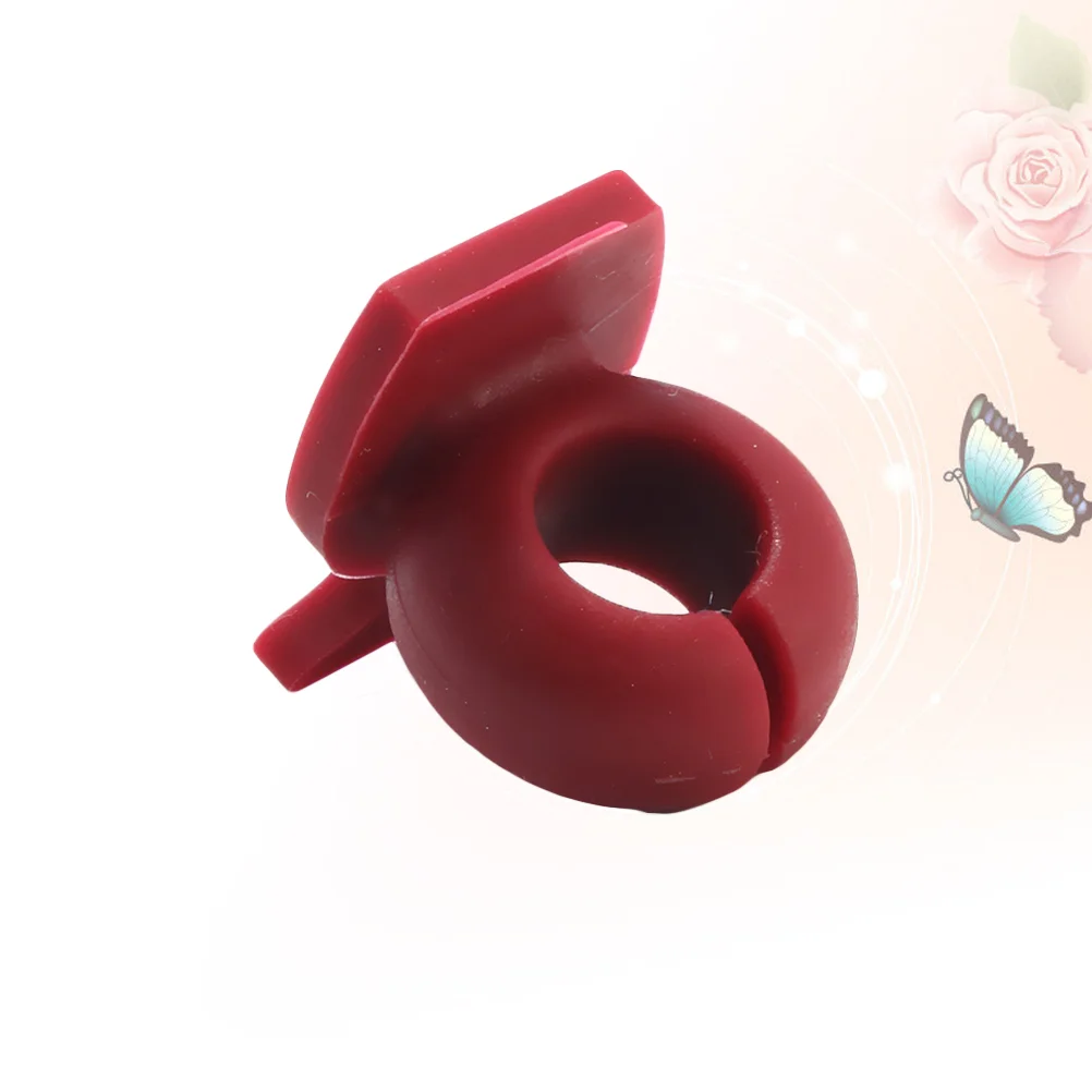 

8 pcs Drinking Glass Identifiers Cocktail Glass Charms Glass Charms Tags Champagne Glass Charms Silicone Glass Marker