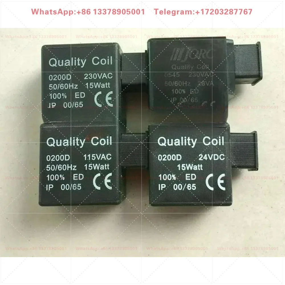 Фото Оригинальная катушка 0200D JORC 0545 230VAC 50/60HZ 28VA 110V 24V №2