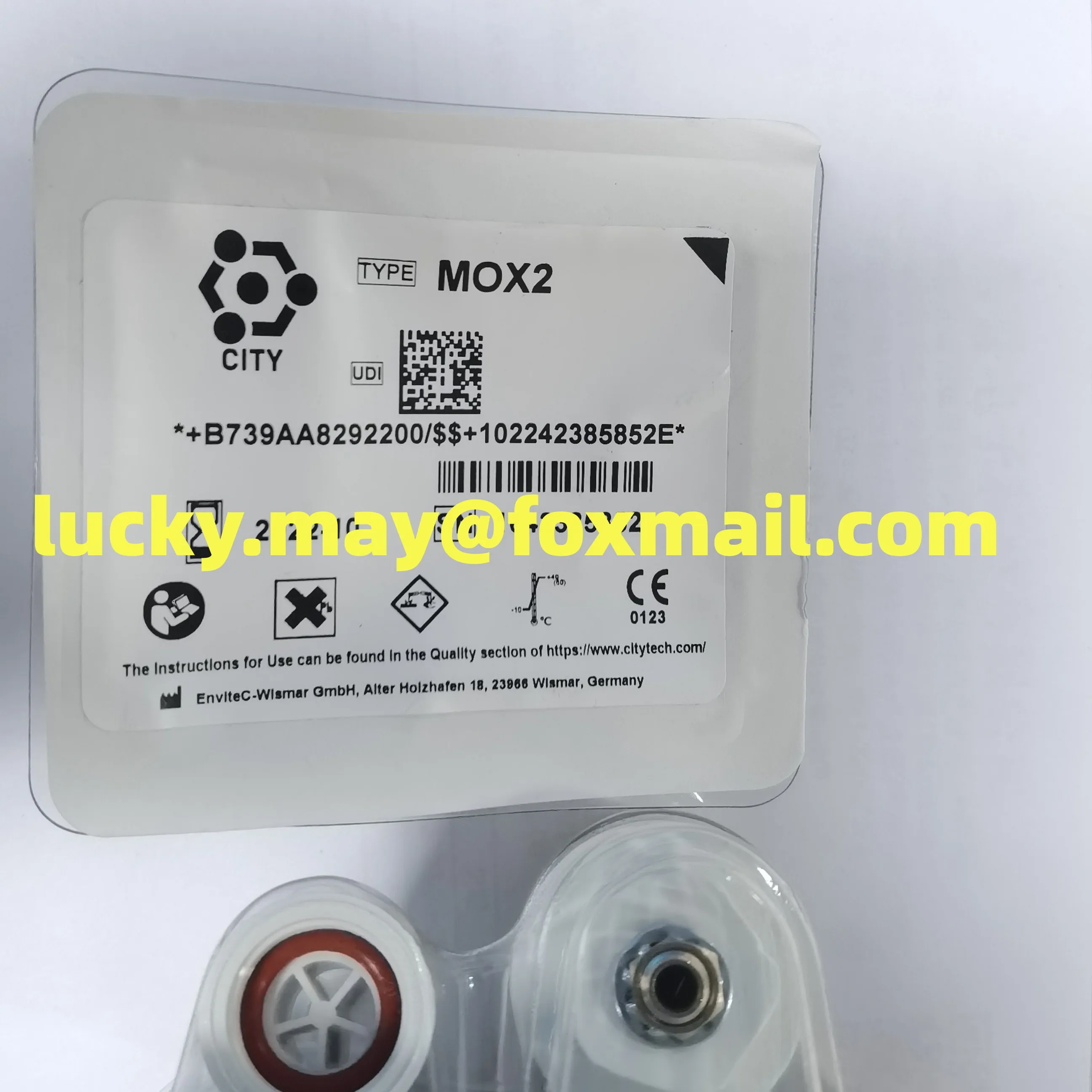 

CITY MOX-2 gas sensor anesthetic medical oxygen sensor MOX2 O2 sensor GAS SENSOR AA829-M20-GC Original authentic M0X-2