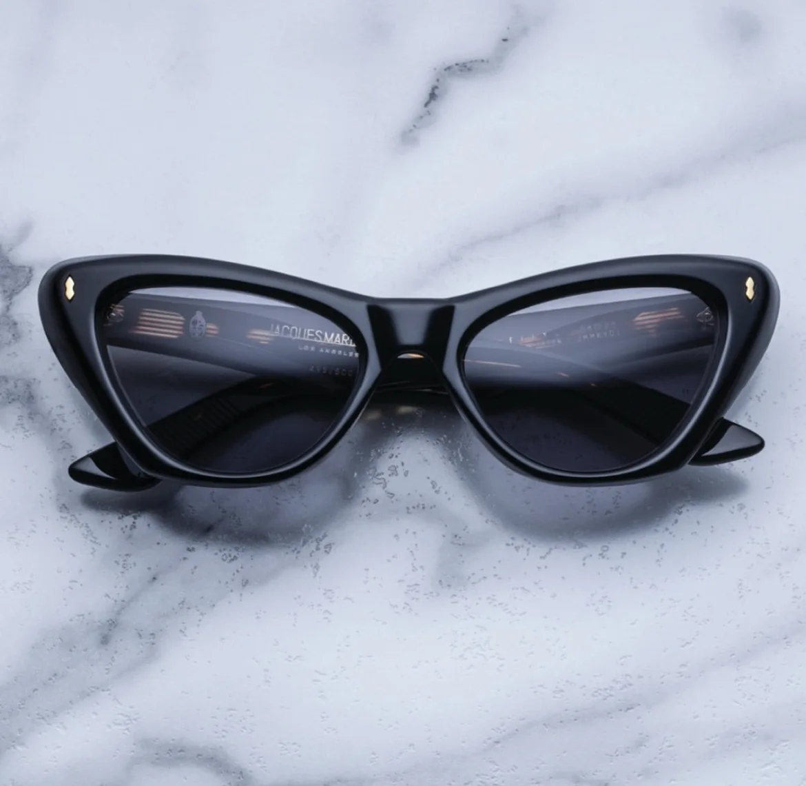High Quality Jacques Ladies MARIE Sunglasses Retro CatEye JMM Kelly Glasses Custom Optical Prescription Lenses