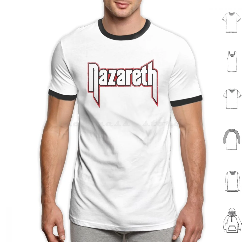 Nazareth-Nazareth Band T Shirt Cotton Men Women Diy Print Nazareth Nazareth Band Hard 1970S Heavy Metal 70S Hair Of The Dog No