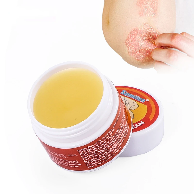

10g Psoriasis Cream Dermatitis Eczematoid Ointment Antibacterial Anti Itching Rash Urticaria Plaster Skin Care Cream medical