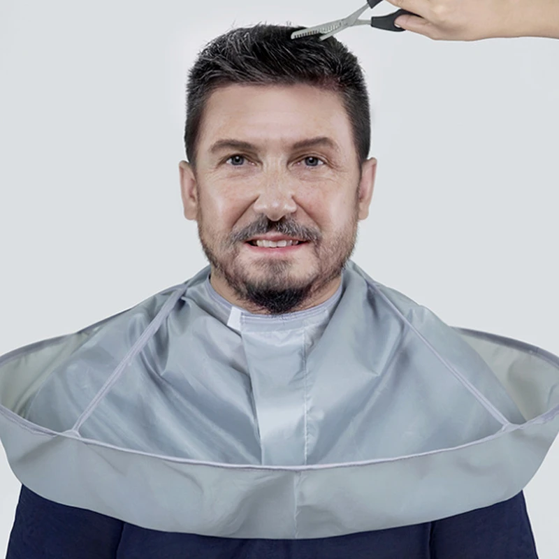 

Творческий фартук DIY, искусственное пальто, Парикмахерская, парикмахерские стилисты накидка-зонтик, накидка для стрижки, защита для уборки дома