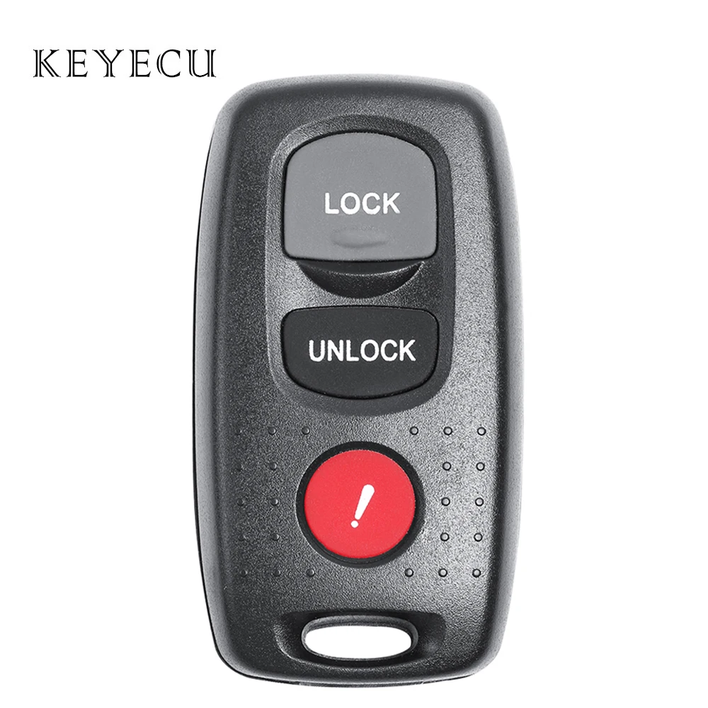 

Keyecu Remote Control Car Key Fob 2+1 Buttons for Mazda 3 2007 2008 2009 FCC ID: KPU41794 Model#41794