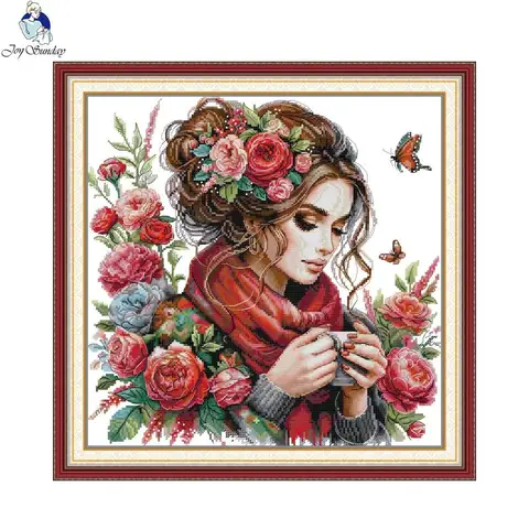 Joy Sunday Комплект для вышивки крестом 16CT/14CT/11CT