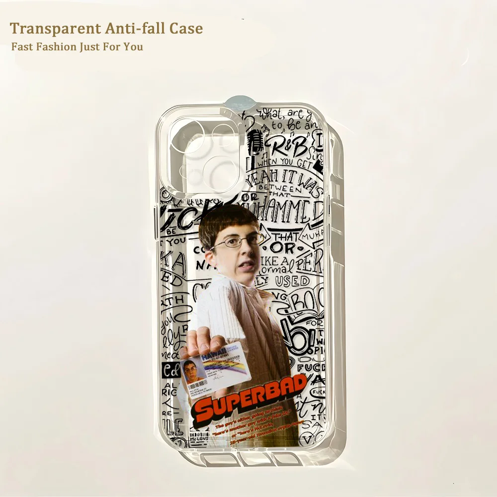 Фото Чехол для телефона Mclovin Movie SuperbadS для Xiaomi Redmi Note K60 15C 15 14 13 12 12C 11 10 13C 10X A7 A5 K50 Pro Plus Ultra 4G 5G №3