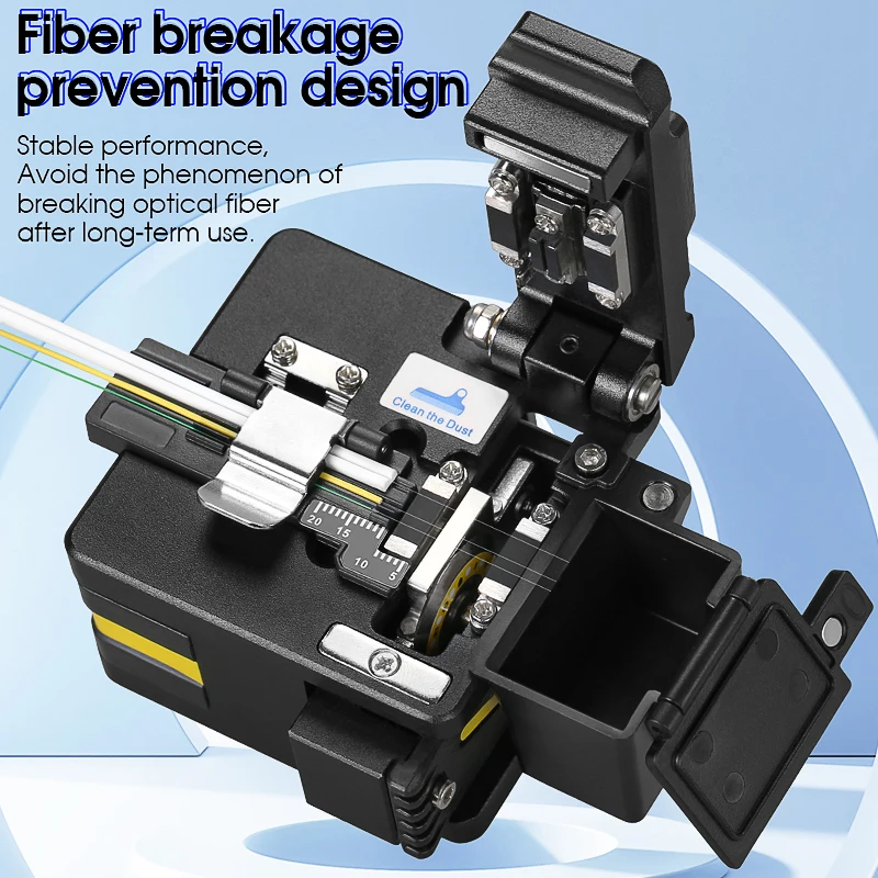 FTTH AUA-X2 Optical Fiber Cleaver Cable Cutting Knife Fiber Cleaver
