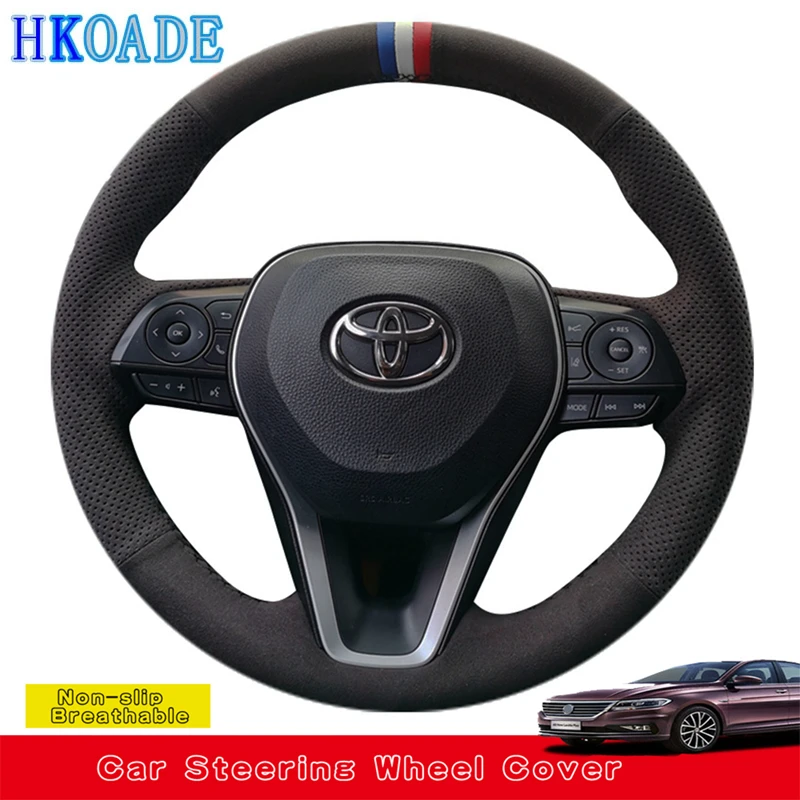 

Замшевые аксессуары на заказ для Toyota Camry 2018-2019 Avalon 2019 Corolla 2019-2020 RAV4 2019, автомобильные аксессуары