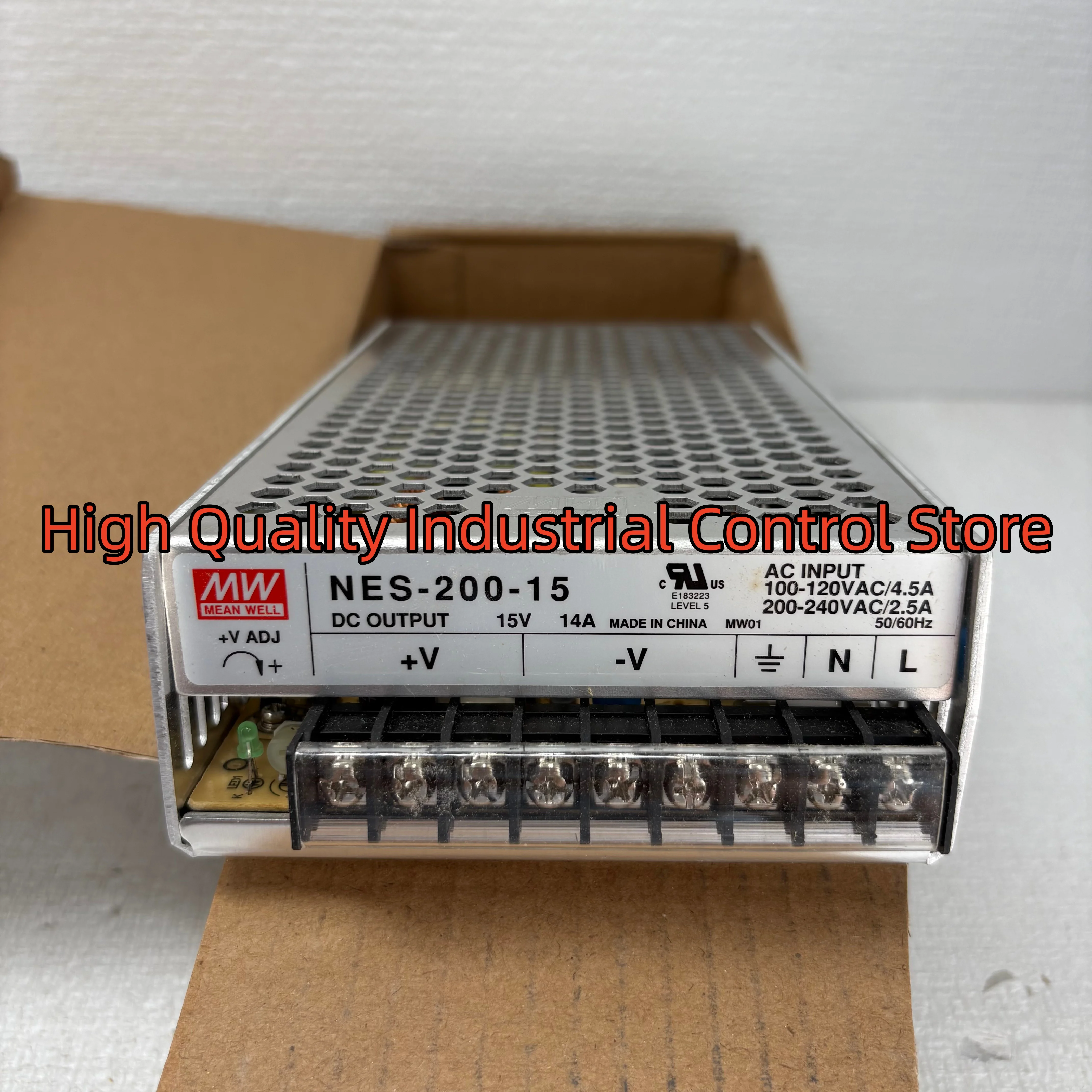 Фото Блок питания NES-100-15, новый, оригинальный №1