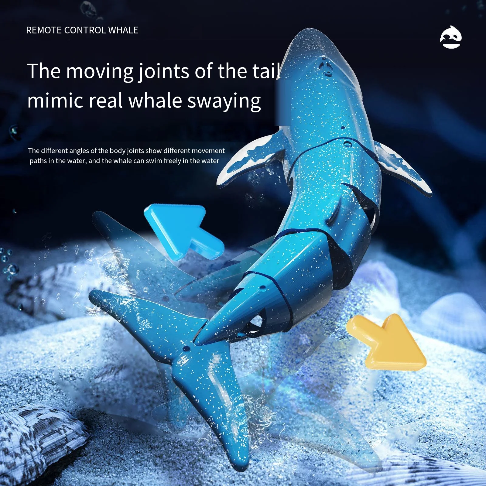 B4 имитация Кита с дистанционным управлением водная лодка электрическая летняя