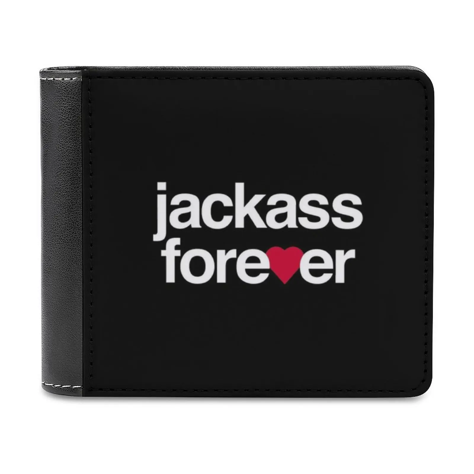 

Кожаные мужские кошельки Jackass Forever с узором, Лидер продаж, новый мужской кошелек, трендовый кошелек для карт, кошелек Jackass Forever Jackass