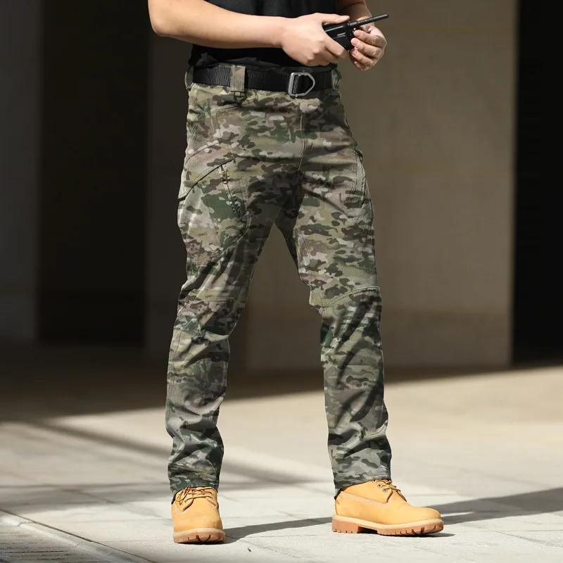 

Cargo Tactical Pants For Men Plus Size Trekking Hiking Camping Man Waterproof Work Trousers Baggy 2023 Summer Ix7