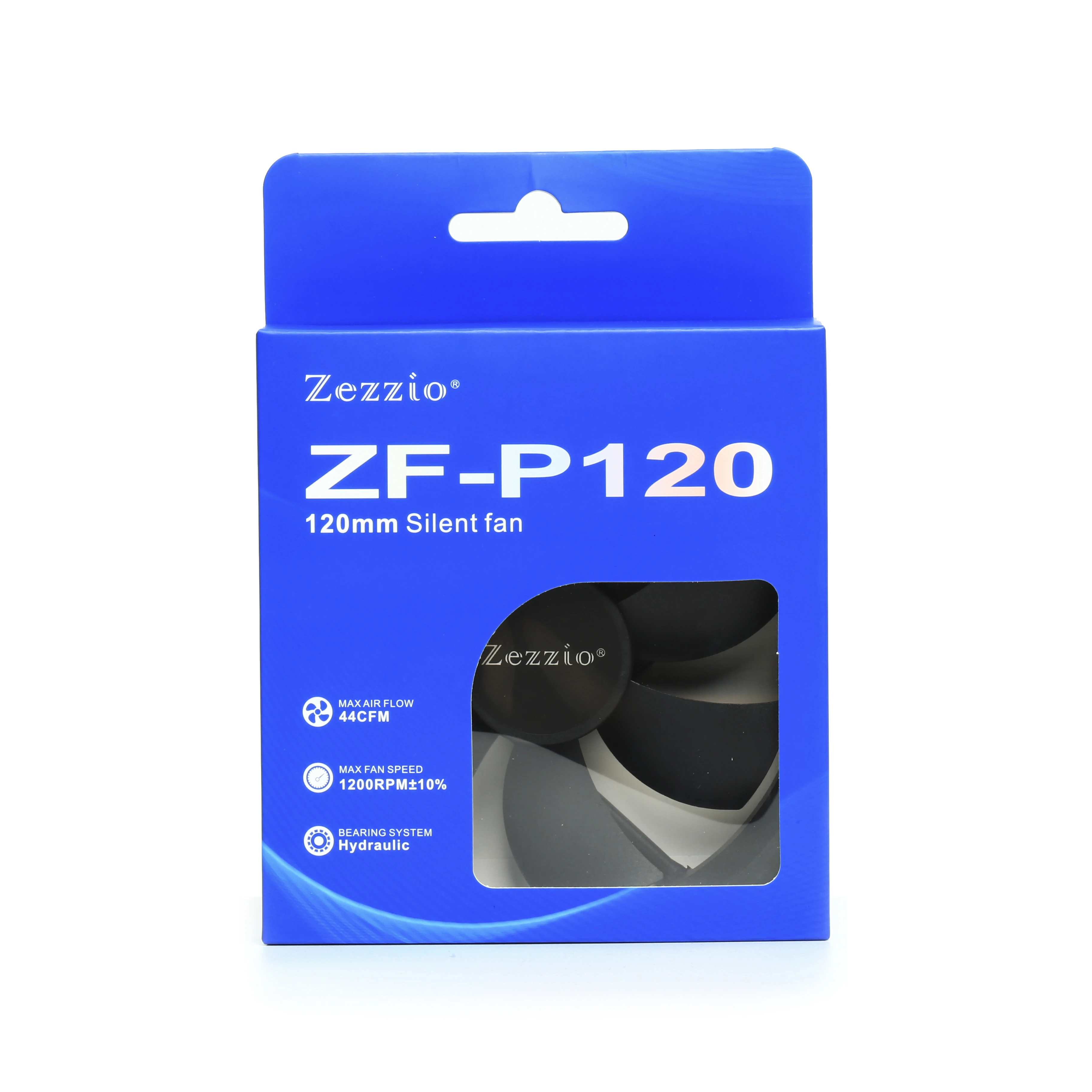 Zezzio Zf-p120 120 Мм Корпусной Вентилятор С Высоким Потоком Воздуха Тихий Охлаждающий