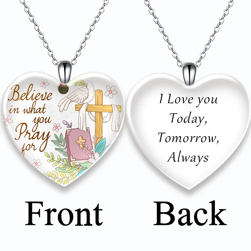 

Men and women fashion jewelry love crystal pendant necklace letter necklace