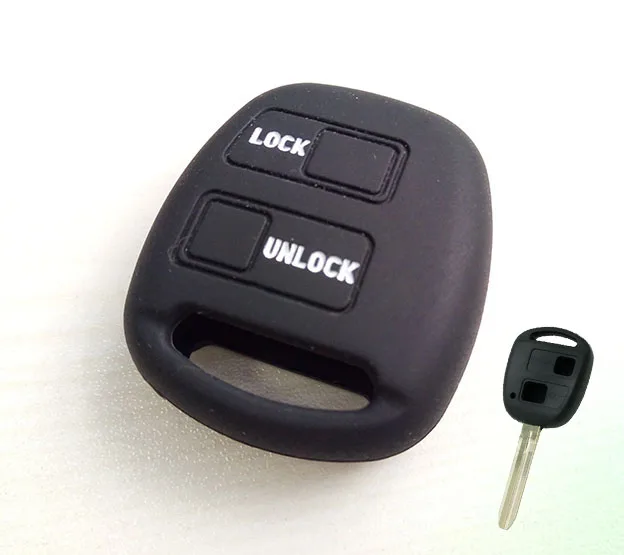 Силиконовый чехол для ключей Toyota Land Cruiser RAV4 Previa Yaris Alphard Celica Pixis Space Truck Epoch Passo Rush HiAce