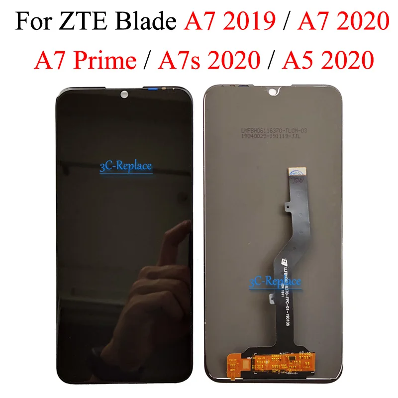 Для ZTE Blade A7 2019 / 2020 A7s Prime A5 ЖК-дисплей со стандартной заменой