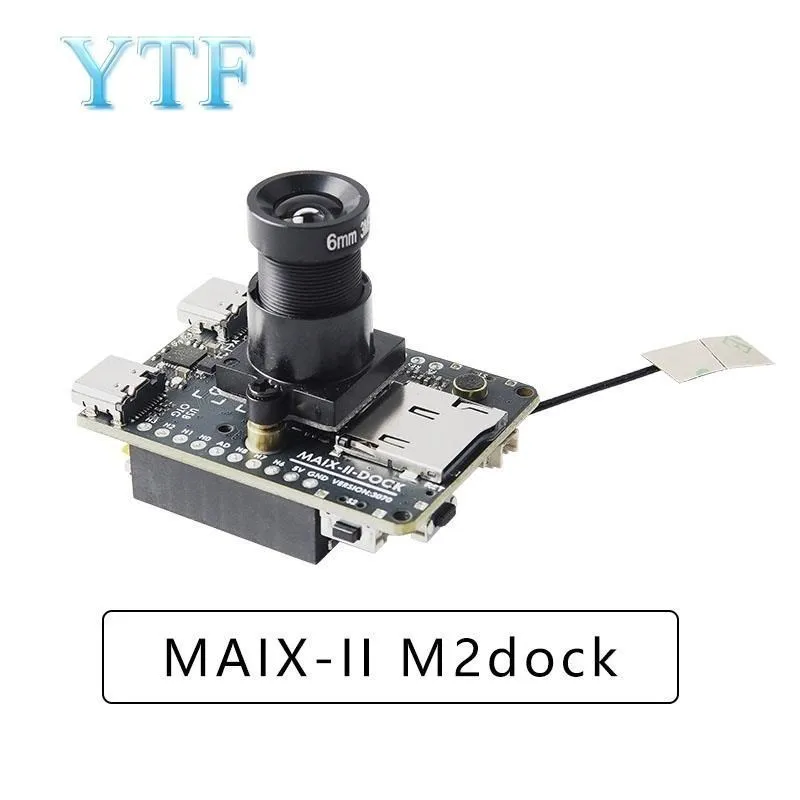 Sipeed MAIX-II M2dock Deep Learning AI + IOT Linux V831, визуальная макетная плата