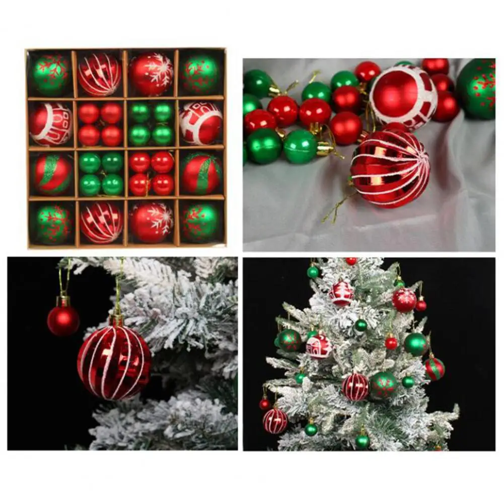 

Increase Atmosphere Unbreakable Xmas Tree Decoration Ball Pendant for Festival