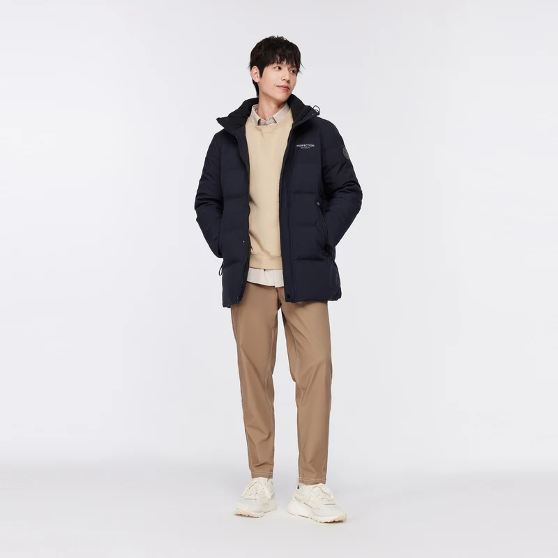 Зимняя куртка bosideng мужская повседневная верхняя одежда зимняя пуховая с