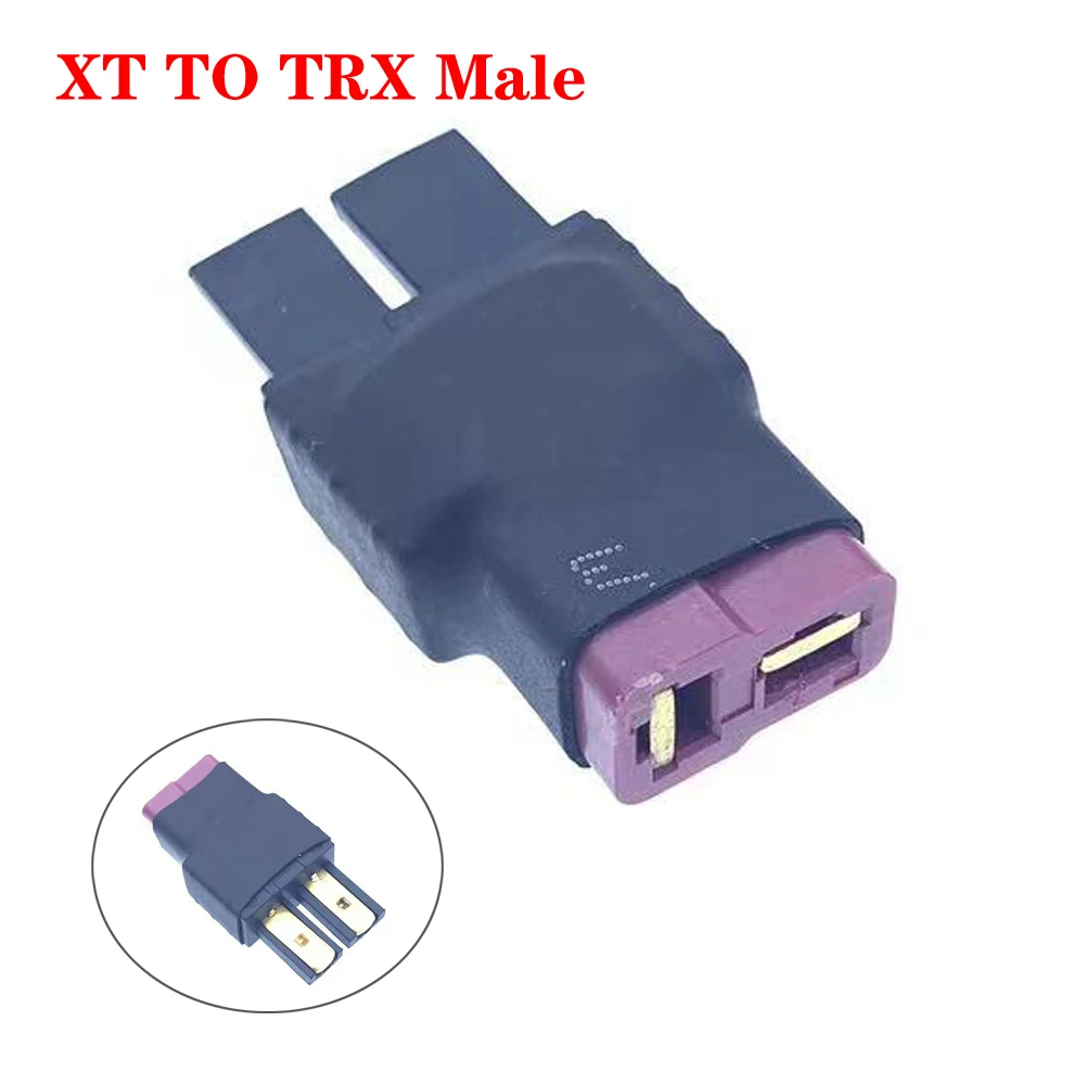 TRX to XT60 XT Connector T Plug Male Female Integrated Conversion Plugs Battery Connector Adapter For RC Lipo Battery ACCS parts images - 2