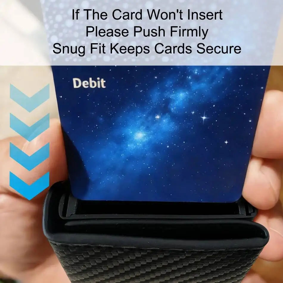 OUIO RFID-кошелек для кредитных карт, мужской держатель для банковских карт, алюминиевый металлический футляр, тонкий минималистичный кошелек, кошелек для монет, умные кошельки для мужчин (art.: 3920d8a0c2cab) - 3920d8a0c2cab