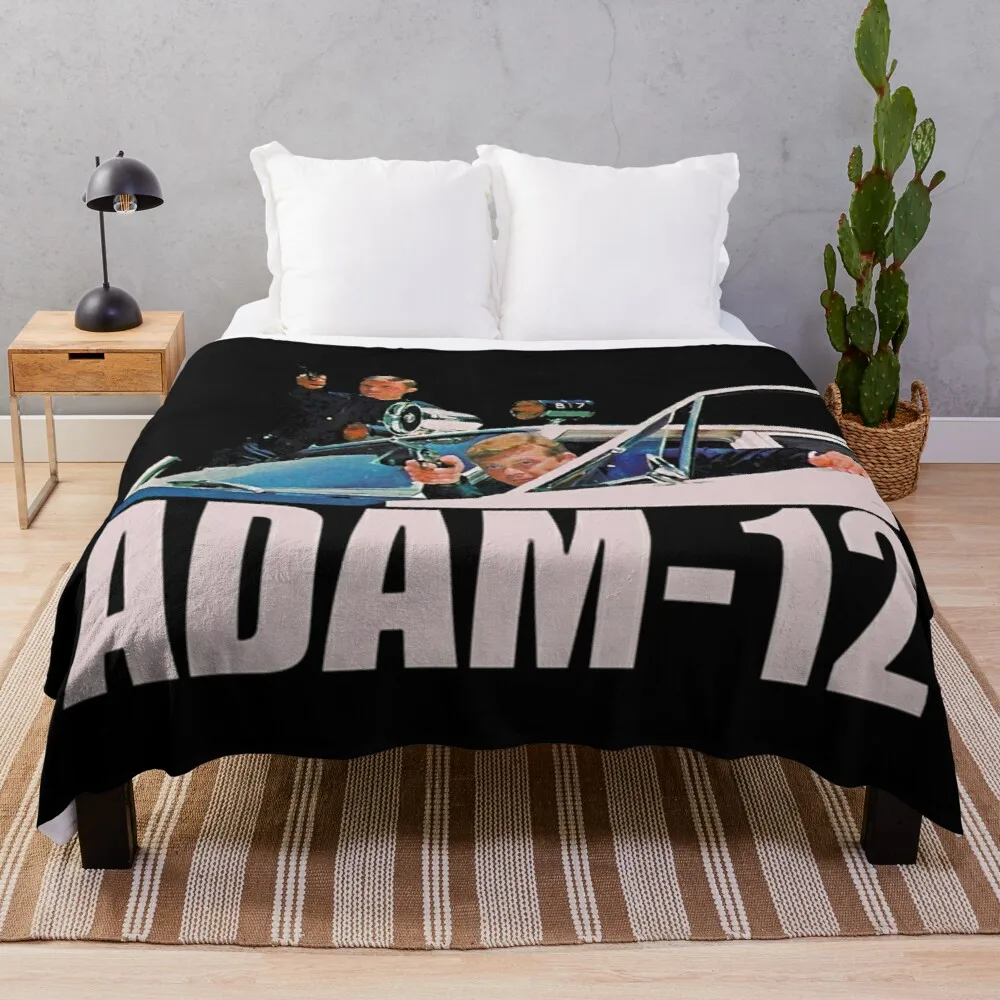 

ADAM 12 Throw Blanket Furry Blankets Shaggy Blanket