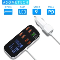 8ports 40w quick charge 3 0 usb car charger adapter tablet usb charger qc3 0 fast phone charger for iphone xiaomi huawei samsung