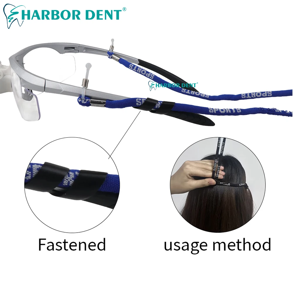 Стоматологическая бинокулярная лупа ультралегкие оптические лупы 320-420 мм