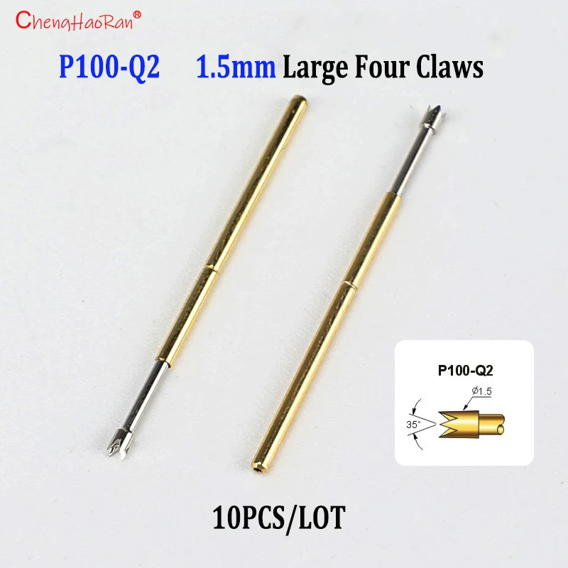 

Набор из 10 шт. испытательных зондов Pogo Pin ChengHaoRan P100