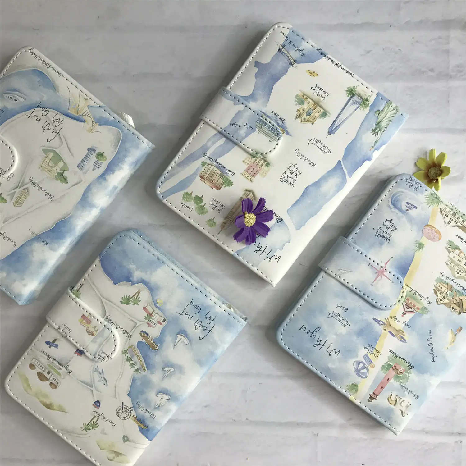 

Симпатичный Дневник для студентов с искусственной кожей, магнитный Ежедневник с цветными внутренними страницами