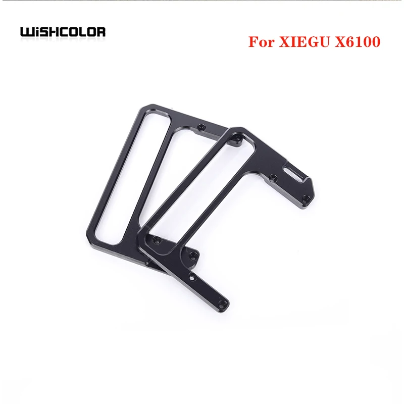 Mobile Radio Bracket Stand Transceiver Side Handle Mobile Radio Mount for XIEGU X6100 Outdoor Uses