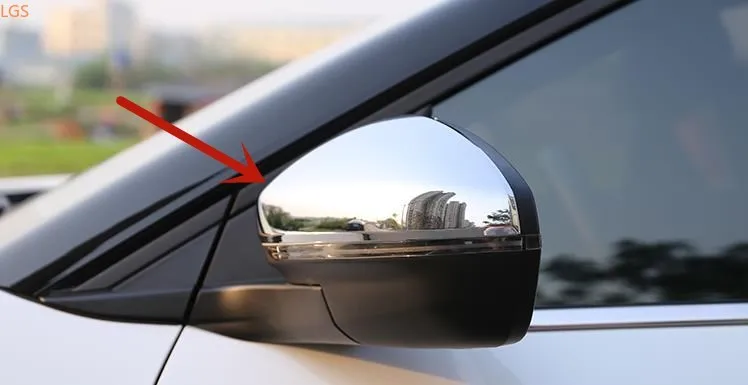 

Высококачественный хромированный чехол для зеркала заднего вида из АБС-пластика для Citroen C5 AIRCROSS 2017-2020, защита от царапин, автомобильные аксессуары A