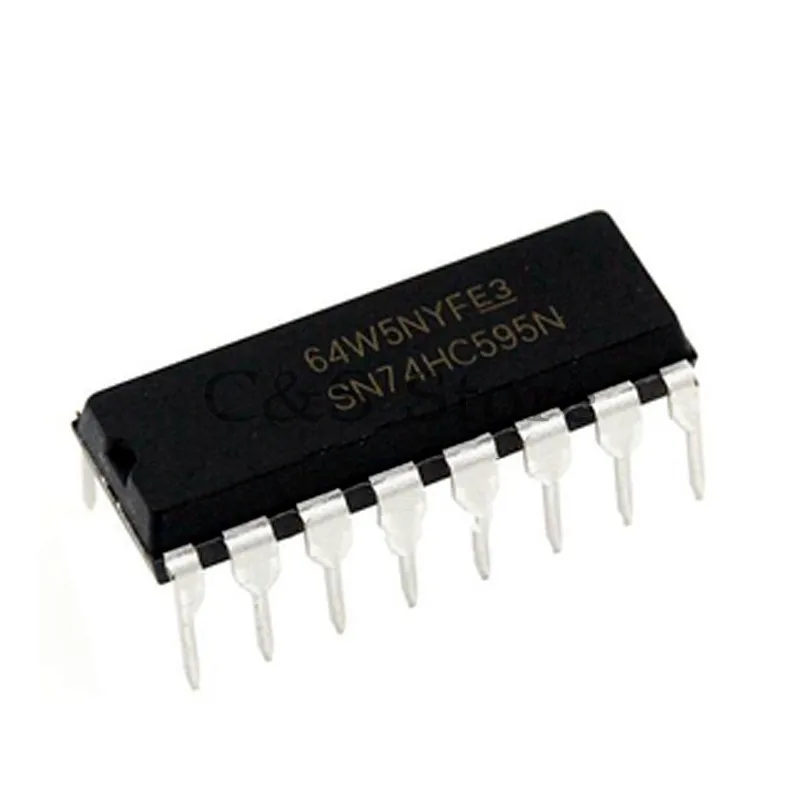 

10 шт. SN74HC595N DIP16 SN74HC595 DIP 74HC595N 74HC595 Новинка