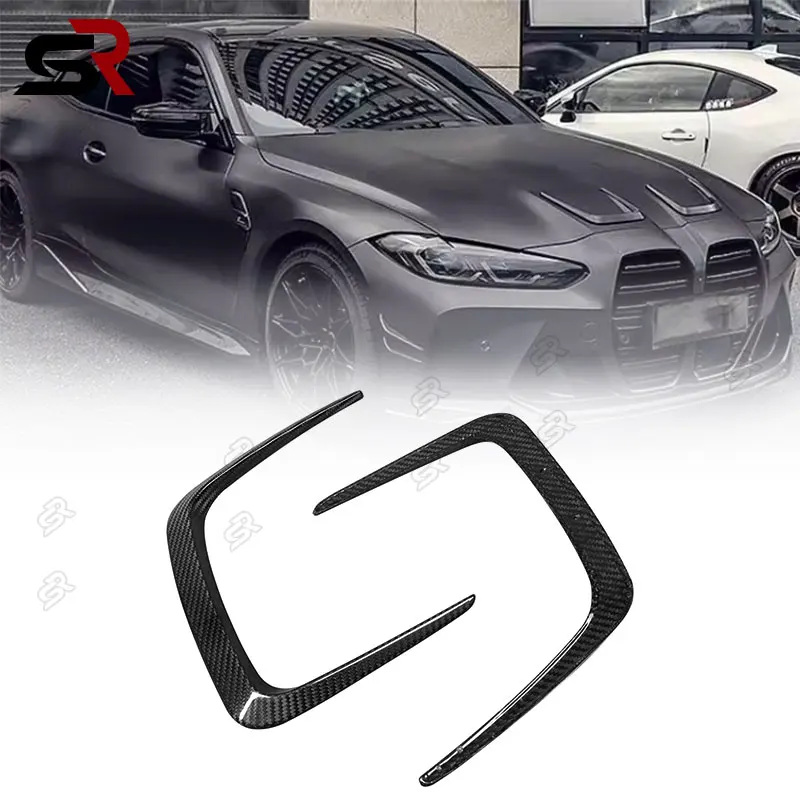 Для BMW M3 G80 M4 G82 G83 внешняя крышка выпускного отверстия двигателя декоративные