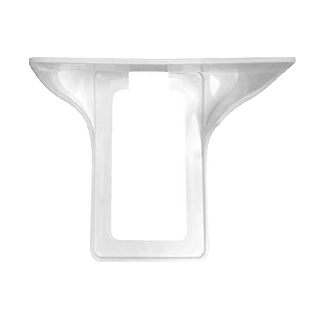 

1PCS Wall Outlet Storage Holder Shelf Wall Power Charging Socket Organizer (White)