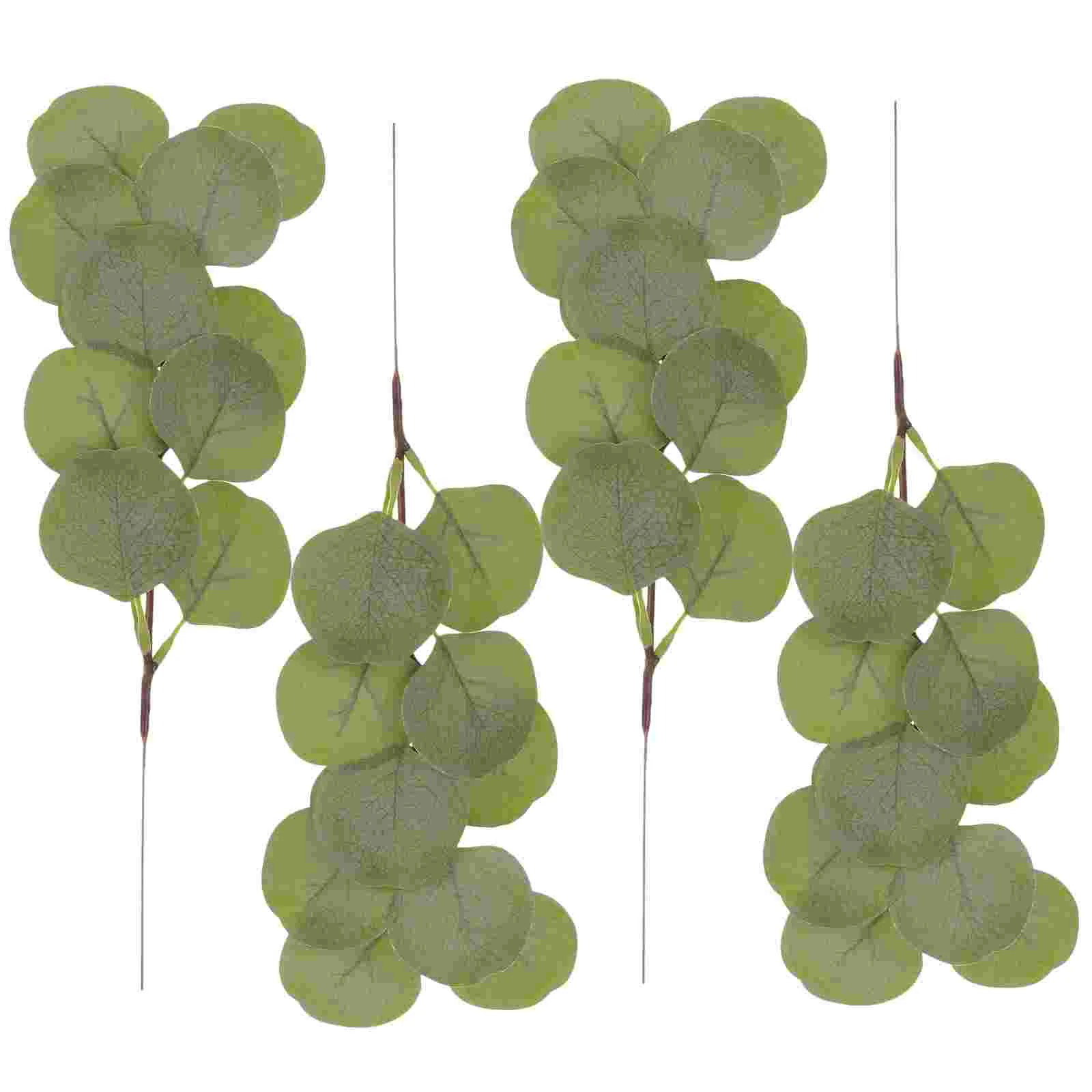 

Simulated Eucalyptus Leaves Bathroom Decor Artificial Stems Tree Party Branch Supplies Decorative Fake