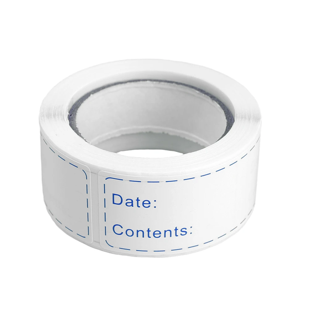 

Синие/красные этикетки с датой для кухни 125 шт.