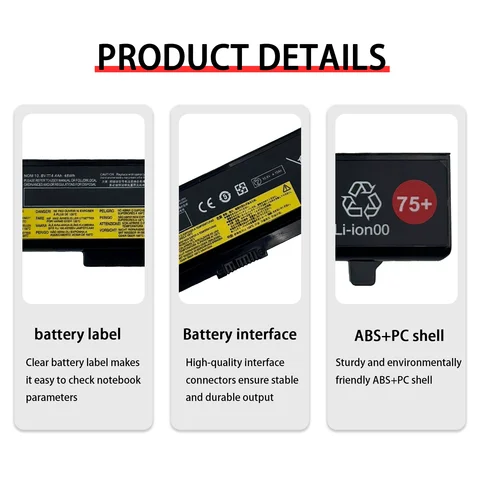 75+ 45N1049 10,8 В 48WH для Lenovo Ideapad аккумулятор для ноутбука G400 Y480 Z480 ThinkPad E430 E435 E530 E535