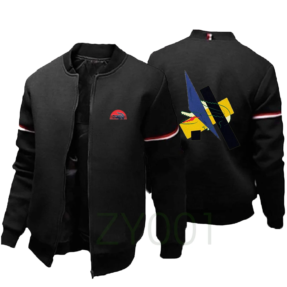 Men's Golf Shirt Men's Jacket Sweater Men's Winter Zipper Jacket Men's Jacket Trailblazer Street Y2k Clothes Harajuku Jacket