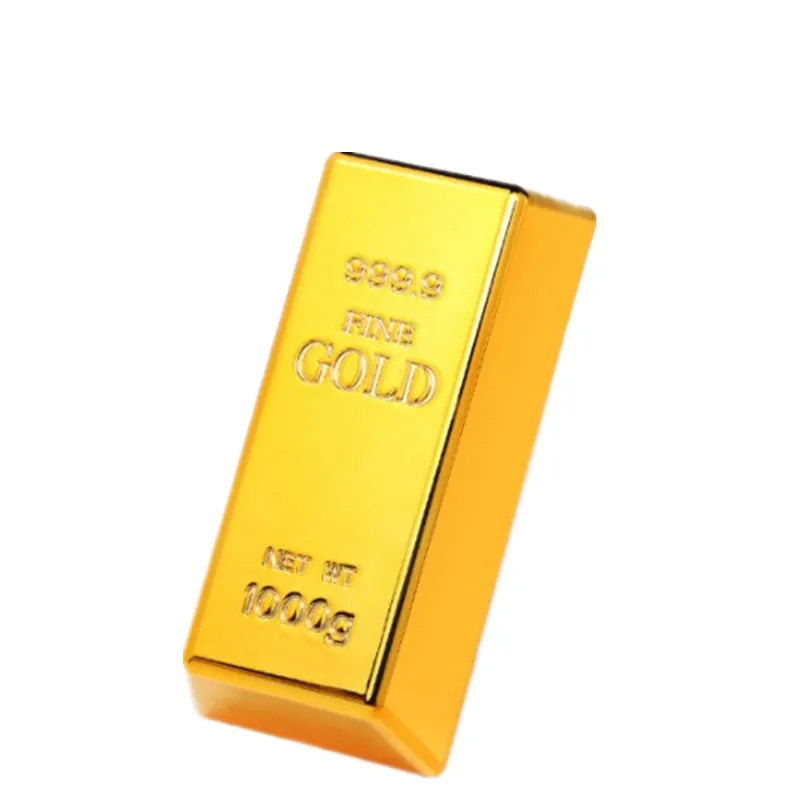 

Imitation gold brick and gold bar ornaments Creative decorations home decor home accessories decoration living room decoration