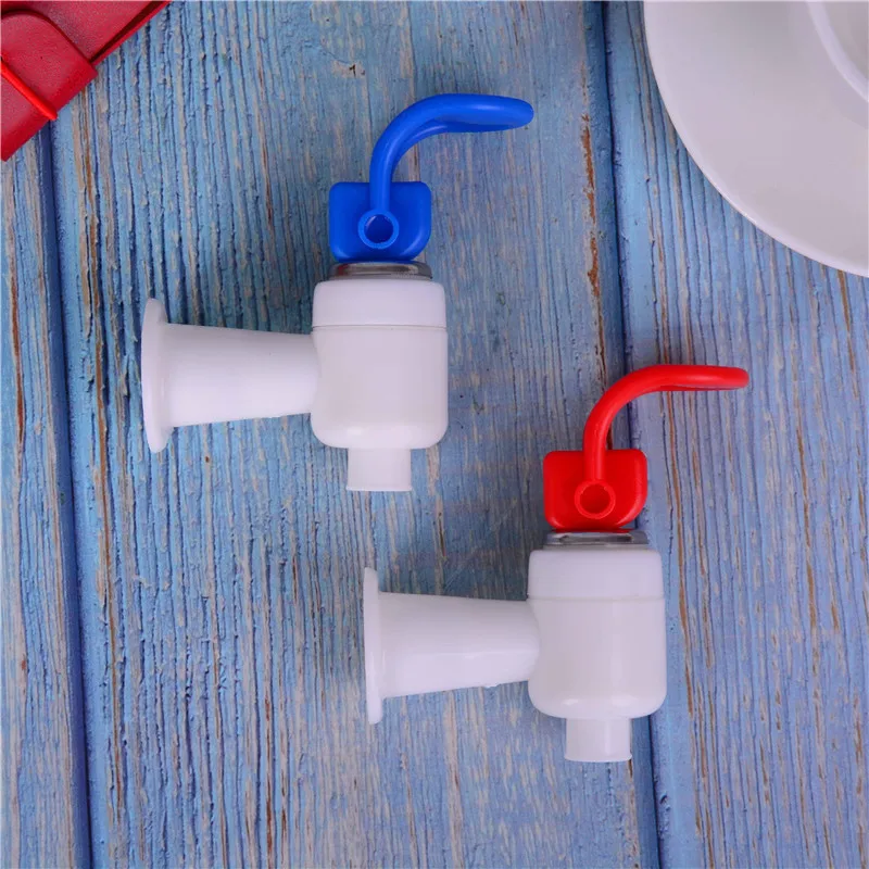 

1PC Push Type Plastic Water Dispenser Faucet Tap Replacement Home Essential Drinking Fountains Parts Bibcocks Accessories