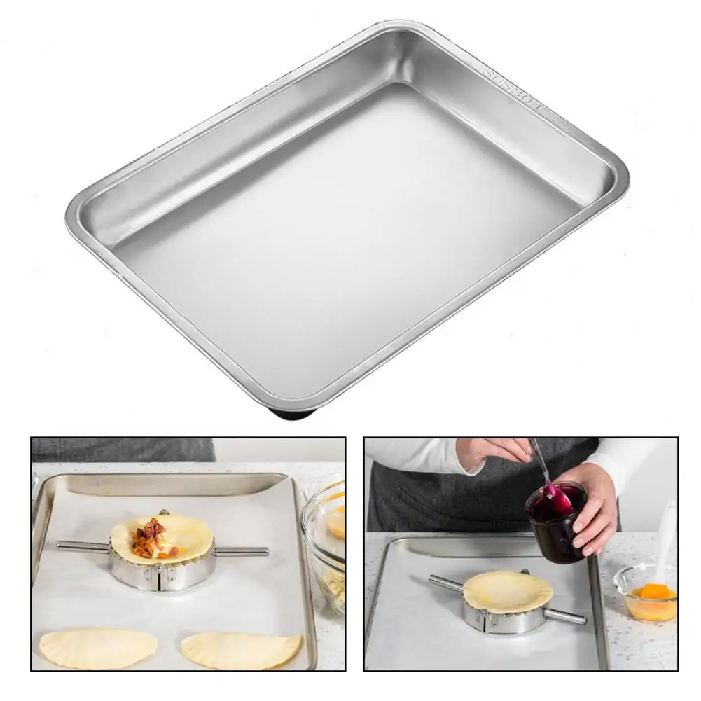 Противень для выпечки из нержавеющей стали 304, антипригарный, для ...