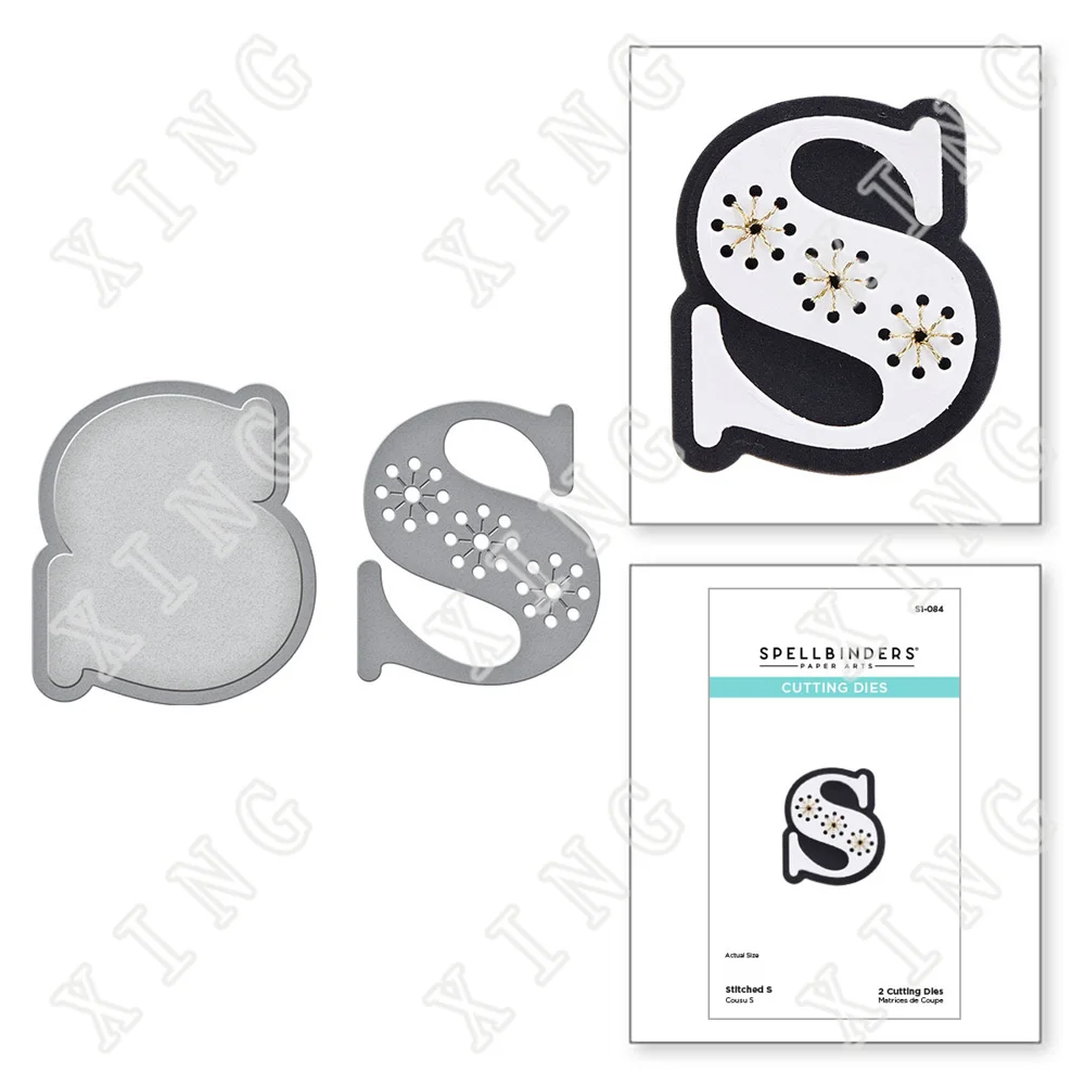 

Stitched s Etched New Metal Cutting Dies for DIY Scrapbooking Crafts Stencils Maker Photo Album Template Handmade Decoration