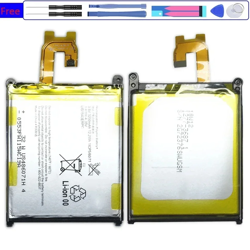 Сменный аккумулятор для SONY Xperia Z2 L50w Sirius SO-03 D6503 D6502 LIS1543ERPC аккумуляторная батарея