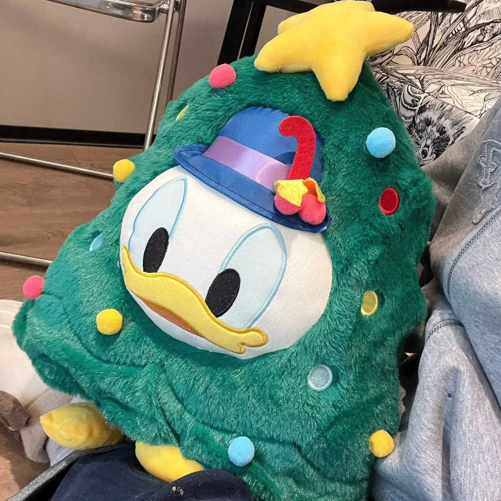 Прекрасная рождественская елка плюшевые игрушки очень мягкая приятная подушка